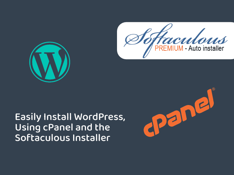 Guide to installing WordPress using cPanel and Softaculous installer.